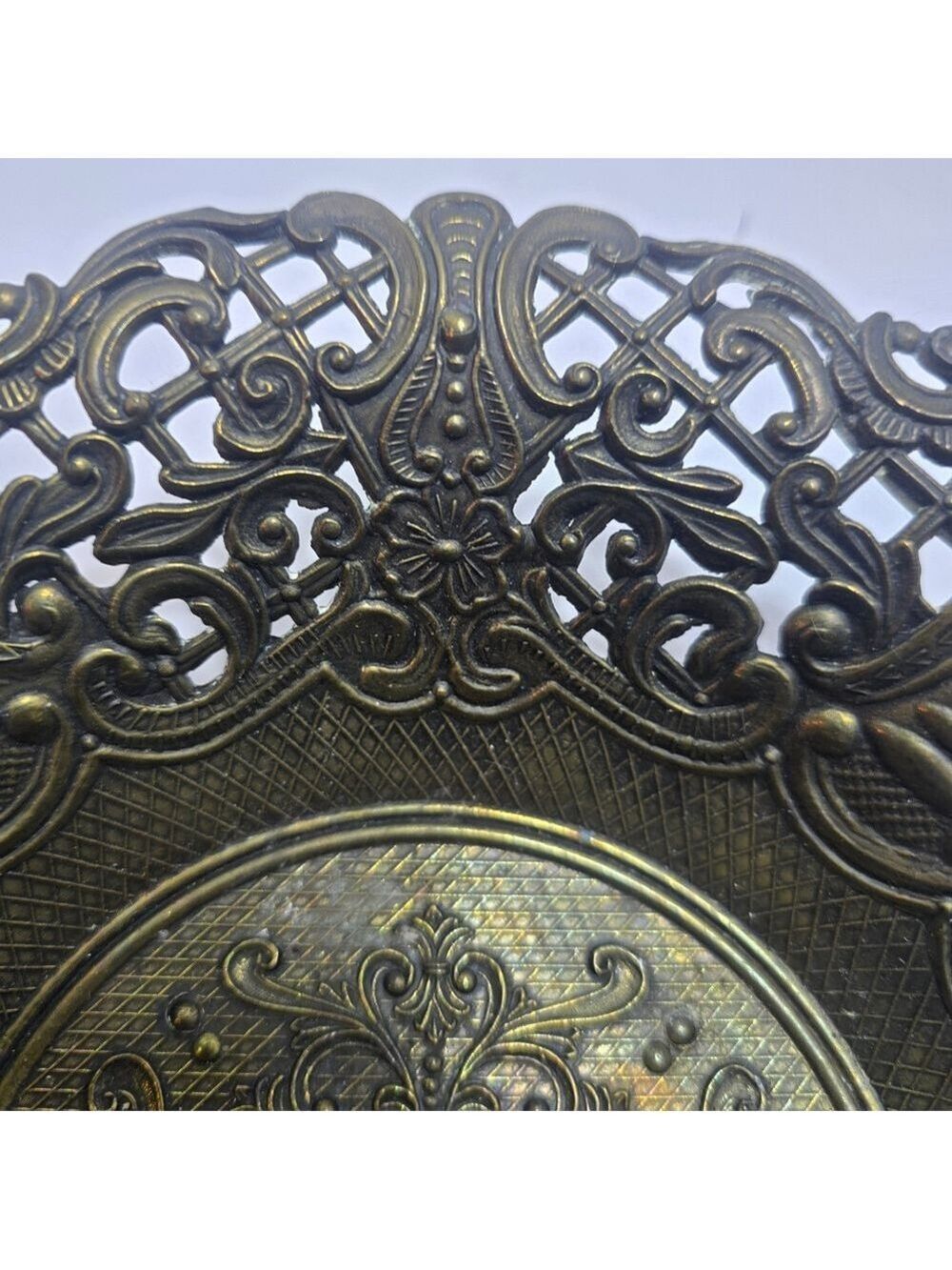 Elegant Brass Decorative Bowl - Picture 13 of 13